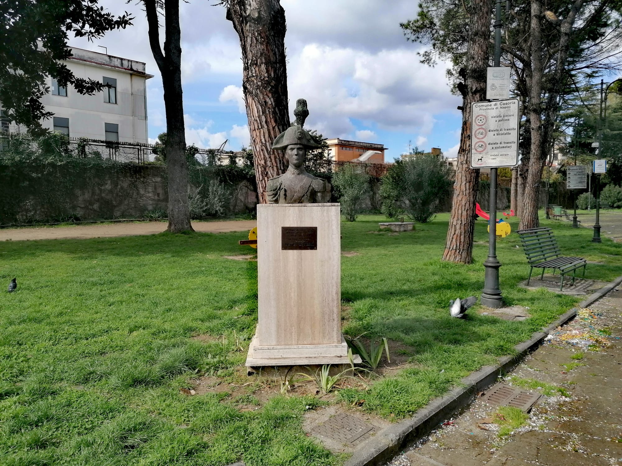 mauro mitilini storia statua