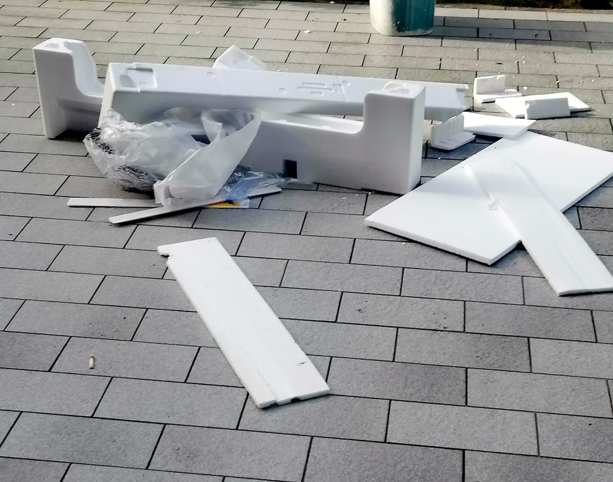 polistirolo a casoria dove si butta