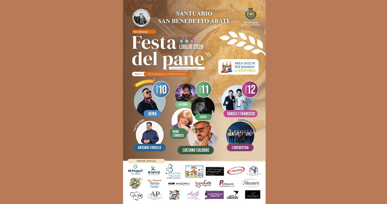 festa del pane 2026 casoria san benedetto abate