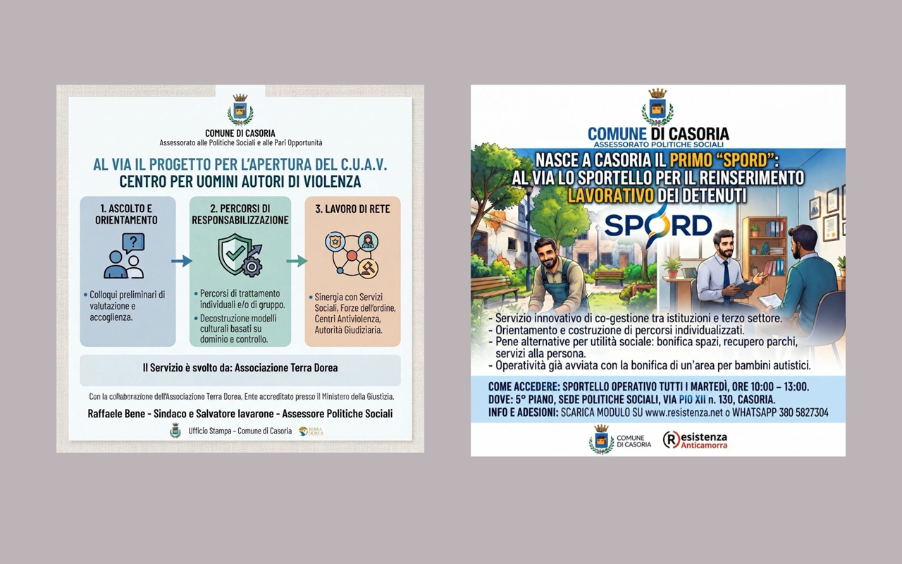 spord cuav casoria sportello centro
